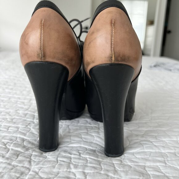 Vintage Dries Van Noten Lace-Up Bootie - Picture 3 of 5